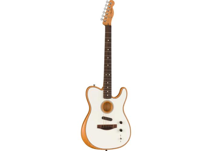 Fender Acoustasonic Player Telecaster Arctic White.