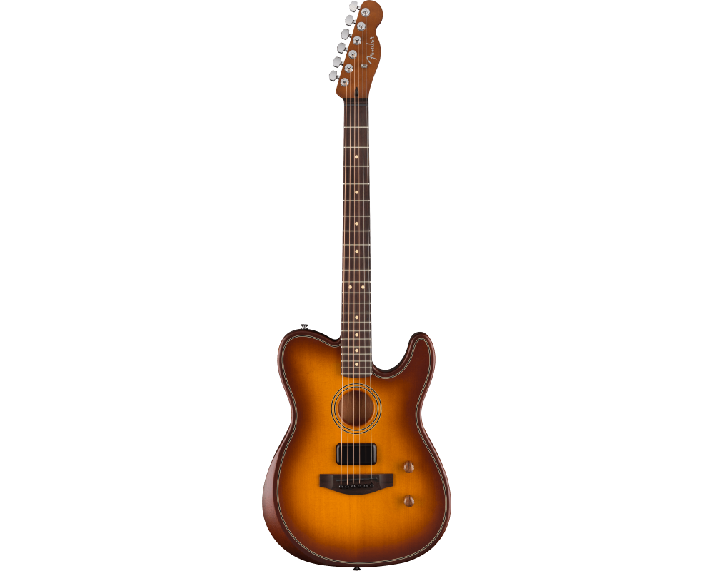 Fender Acoustasonic Standard Telecaster, Honey Burst