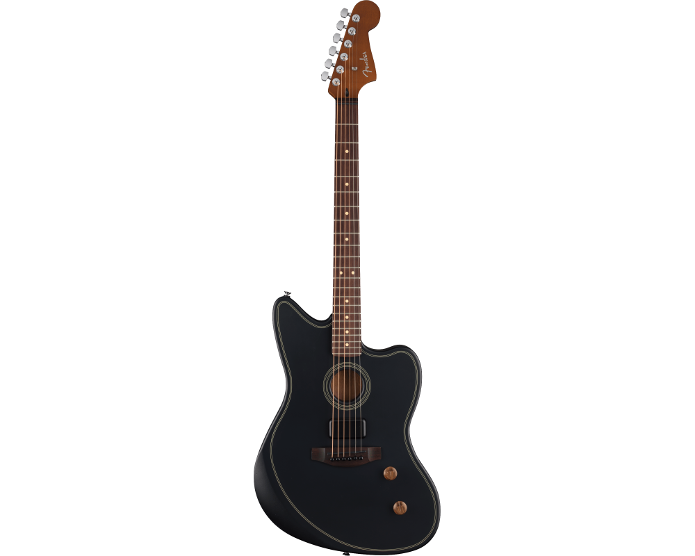 Fender Acoustasonic Standard Jazzmaster, Black