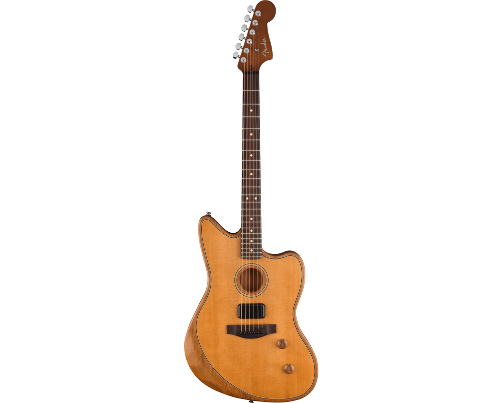 Fender Acoustasonic Standard Jazzmaster, Aged Natural