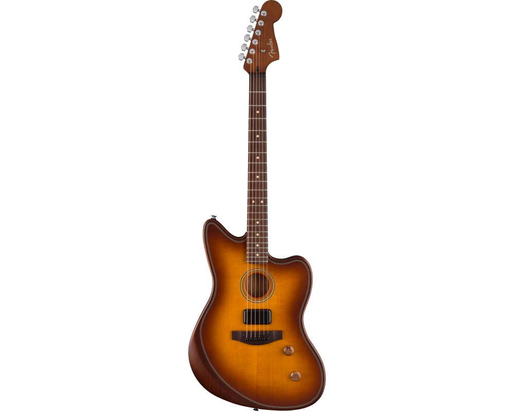 Fender Acoustasonic Standard Jazzmaster, Honey Burst