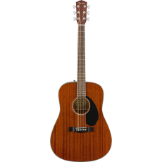 Fender CD-60S Dreadnought, Walnut Fingerboard, All-Mahogany