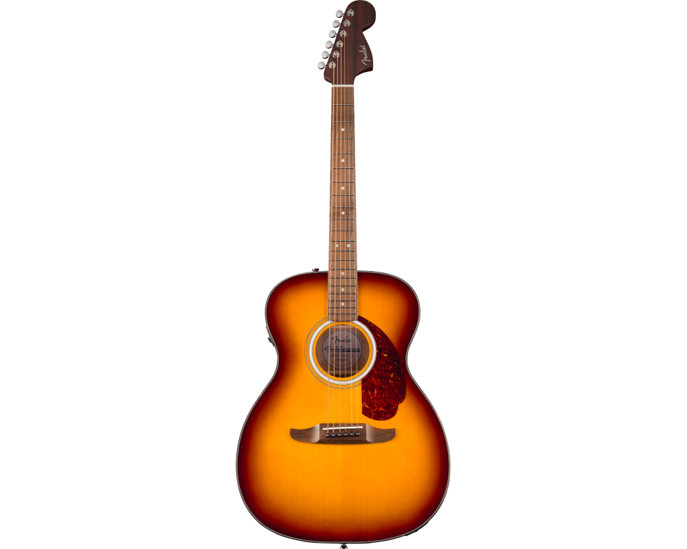 Fender California Deluxe Monterey E, Walnut Fingerboard, Honey Sunburst