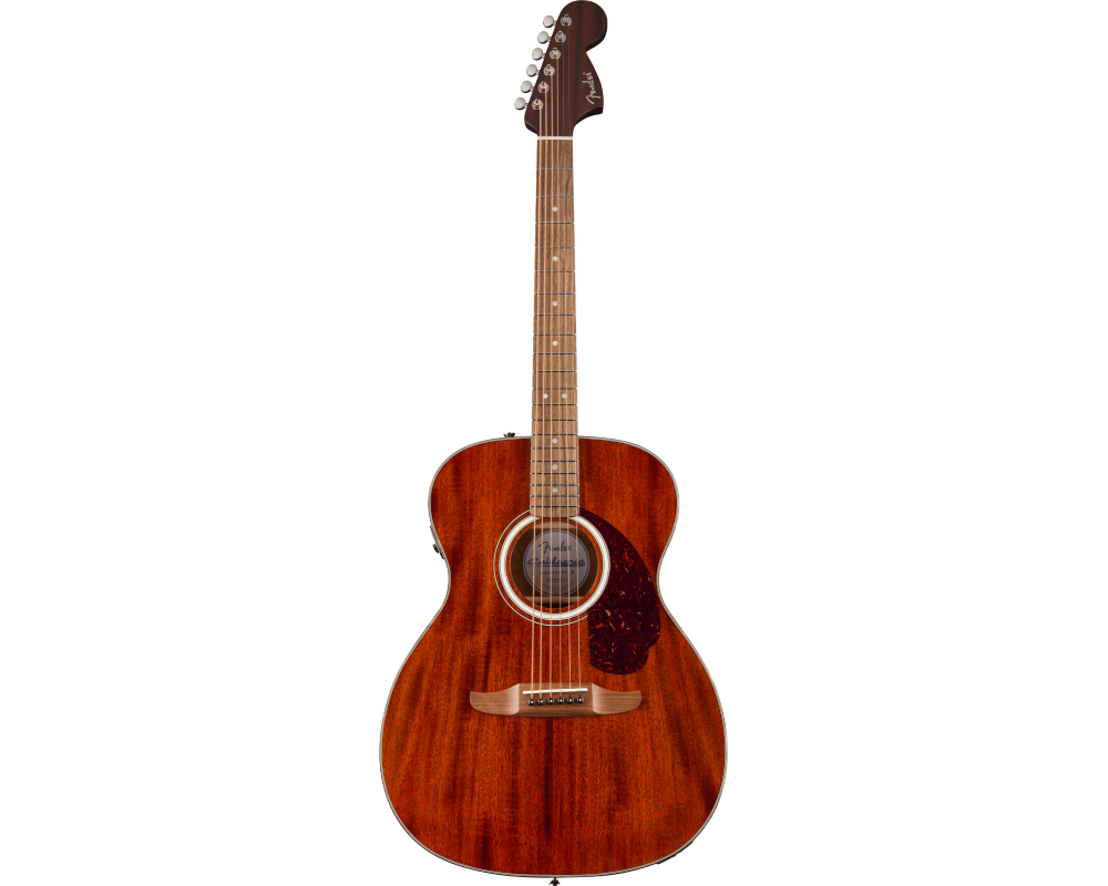 Fender California Deluxe Monterey E Mahogany, Walnut Fingerboard, Natural