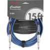 Fender Contour Series Instrument Cable 4.5m Lake Placid Blue