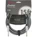 Fender Contour Series Instrument Cable 4.5m Inca Silver