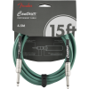 Fender Contour Series Instrument Cable 4.5m Sherwood Green