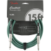 Fender Contour Series Instrument Cable 4.5m Sherwood Green