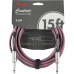 Fender Contour Series Instrument Cable 4.5m Burgundy Mist