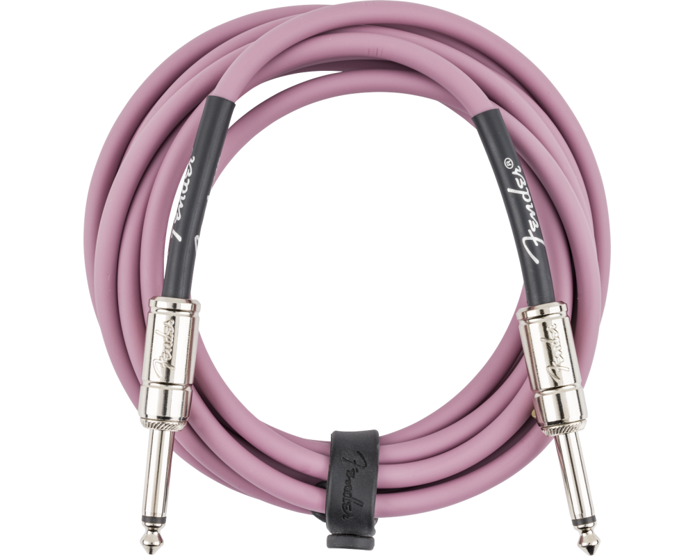 Fender Contour Series Instrument Cable 3m Burgundy Mist