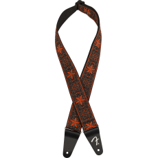Fender Pasadena Woven strap, Orange Wallflower
