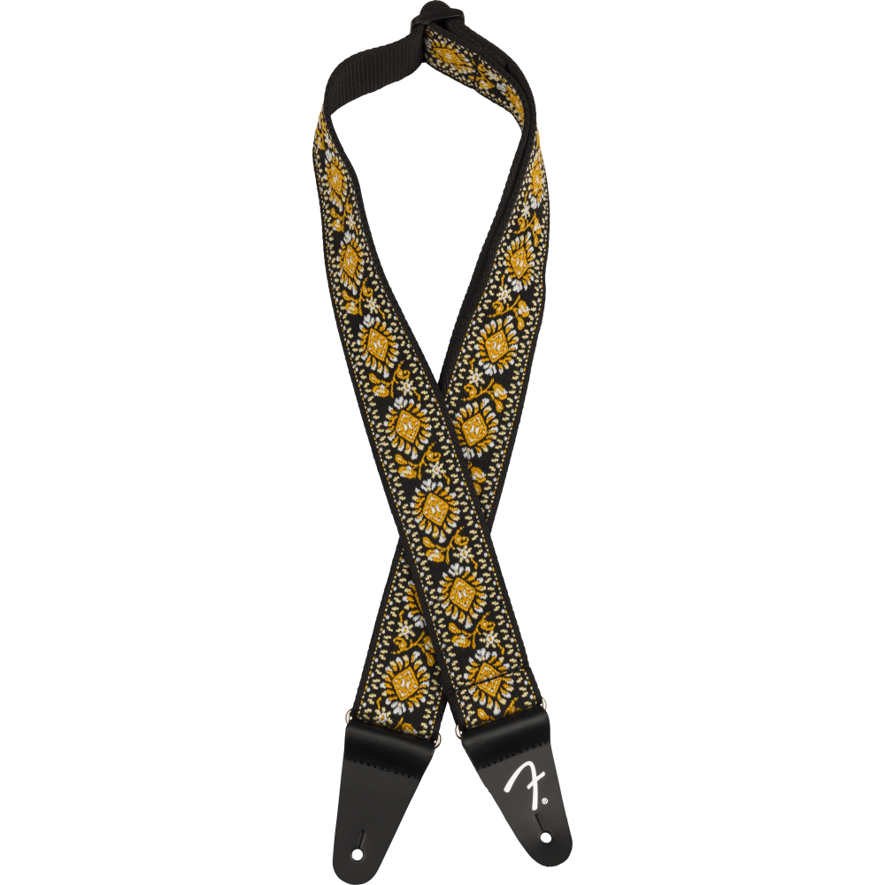 Fender Pasadena Woven strap, Yellow Lotus