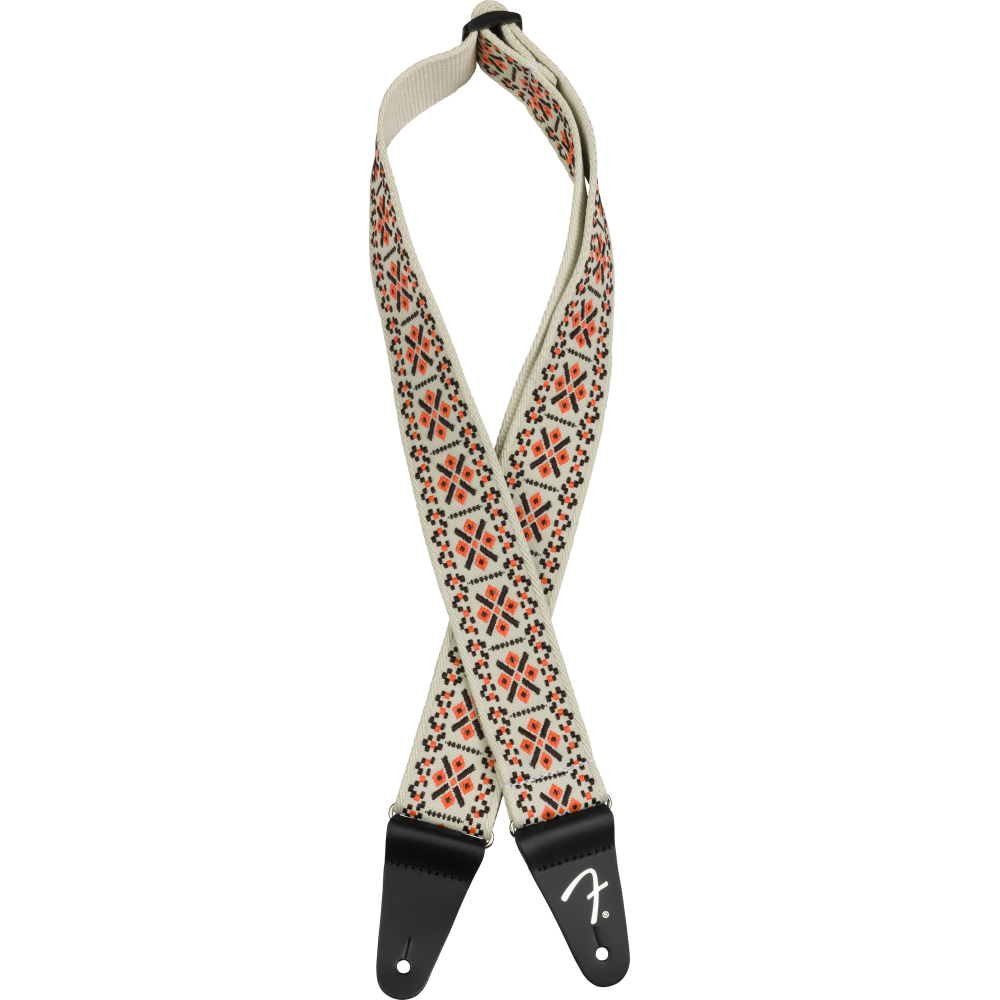 Fender Pasadena Woven strap, Lattice Orange