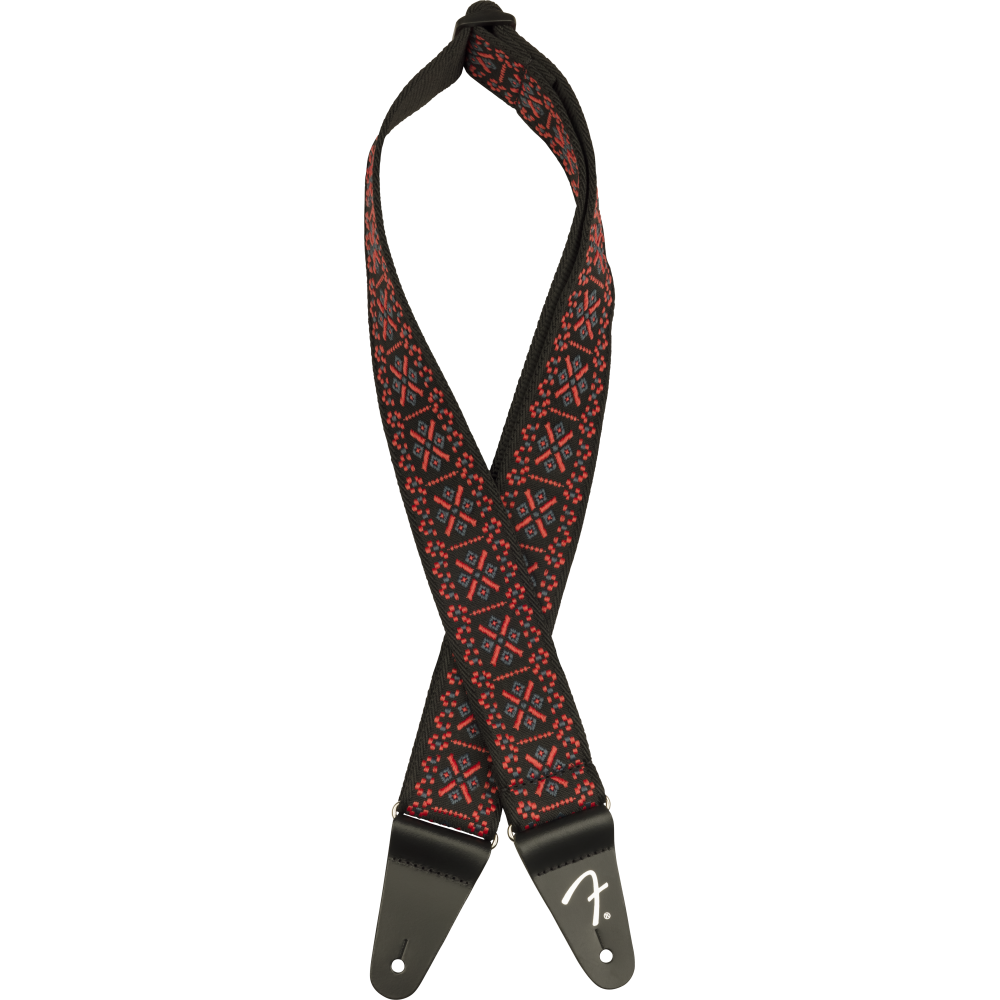 Fender Pasadena Woven strap, Lattice Red