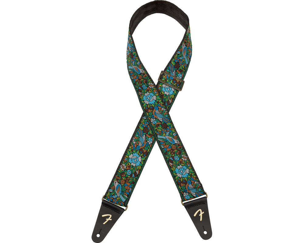 Fender Mosaic Jacquard Strap, Green