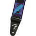 Fender Neon Monogrammed Strap, blue and Purple
