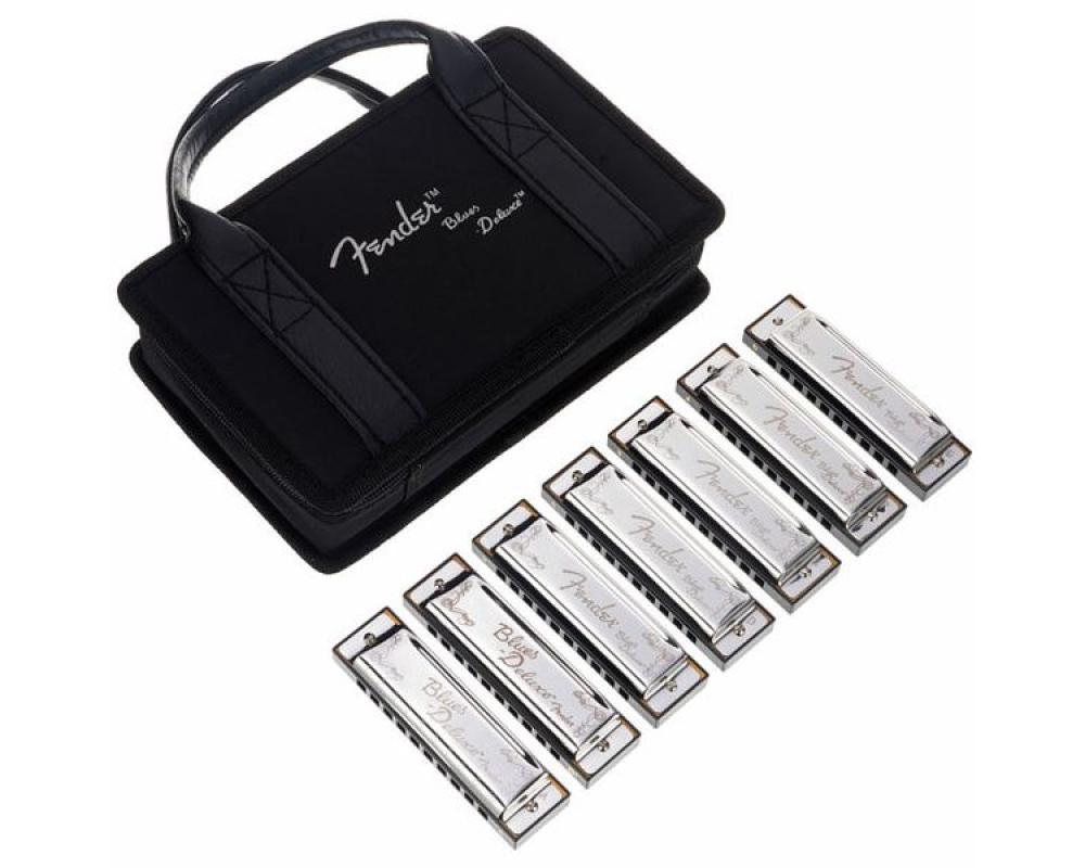 Fender Blues Deluxe 7 pack with case