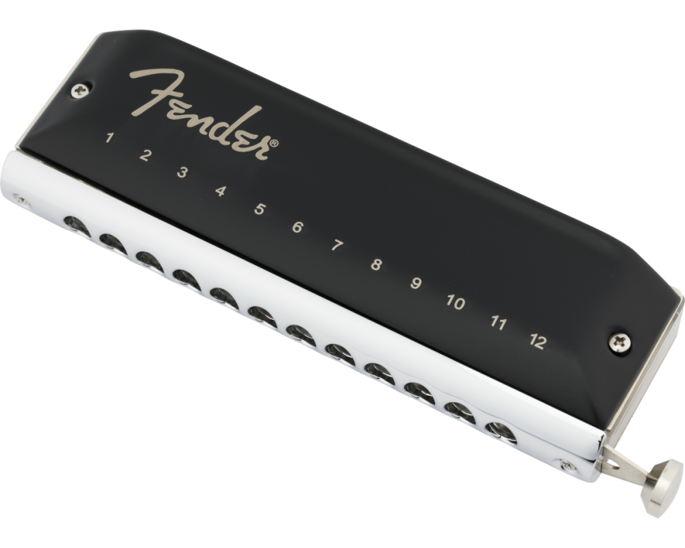 Fender Groove Pro Chromatic 12-Hole Harmonica, Key of C