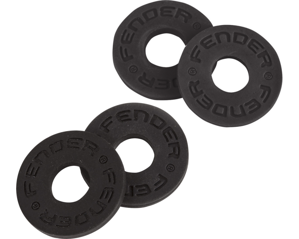 Fender Strap Blocks 4 Pack Black