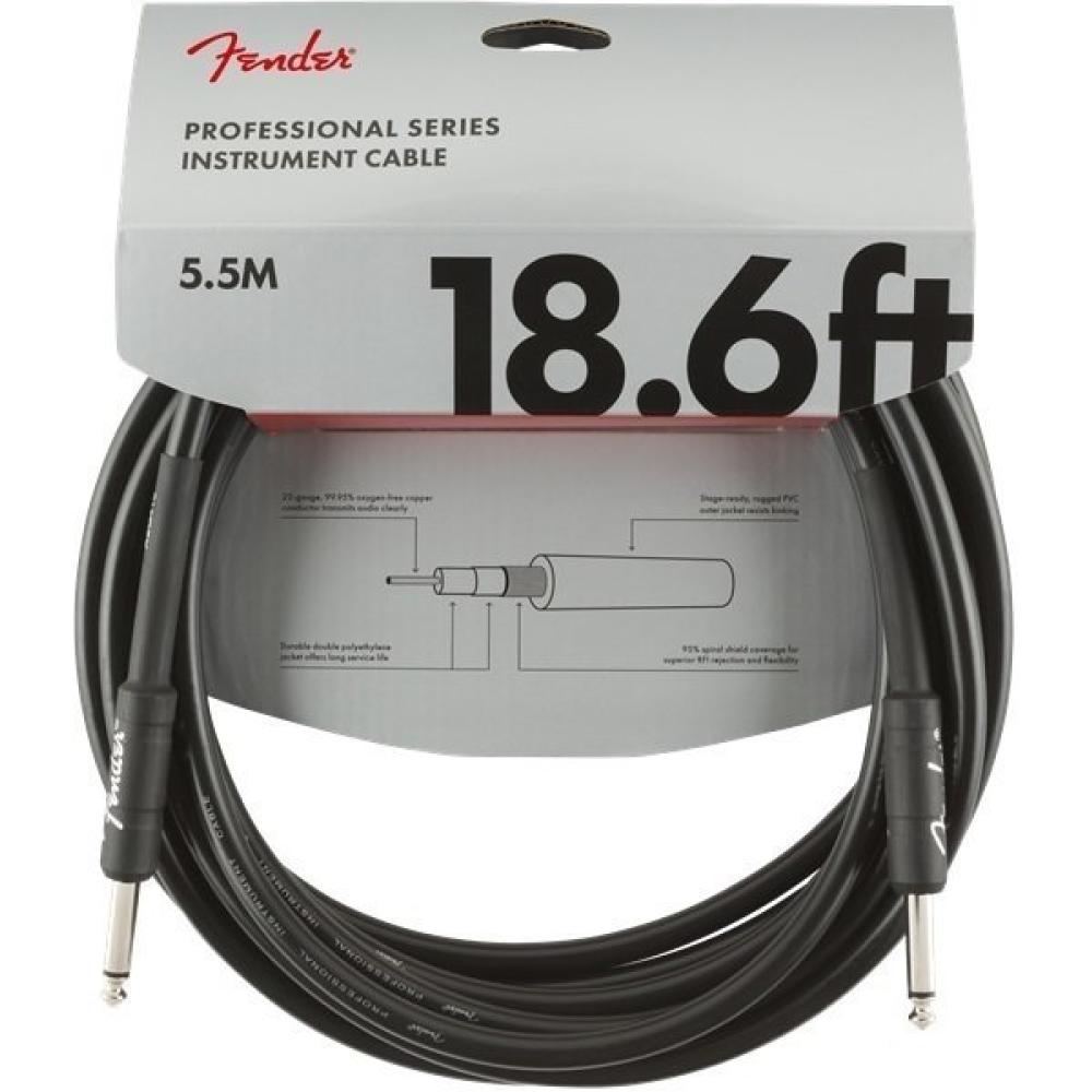 Fender Professional Cable 5,5m Black