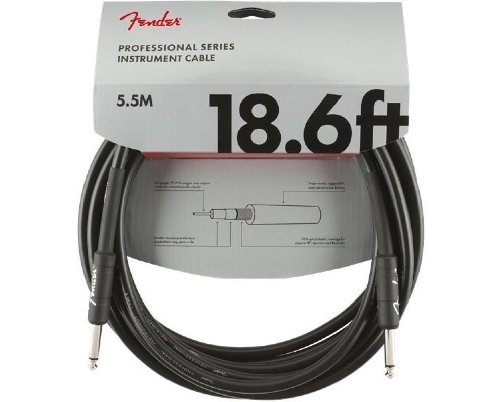 Fender Professional Cable 5,5m Black