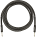 Fender Professional Series Instrument Cables, 3m, Gray Tweed