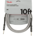 Fender Professional Series Instrument Cable, 3m, White Tweed
