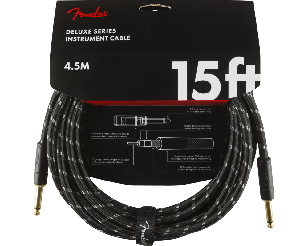 Fender Prof. Cable reto-reto Plug 4.5m