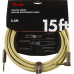 Fender Deluxe Series Instrument Cable, Straight/Angled, 4,5m, Tweed
