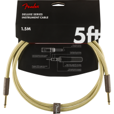 Fender Deluxe Series Instrument Cable, Straight/Straight, 1,5m, Tweed