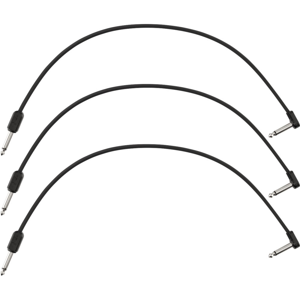 Fender Blockchain 41cm Patch Cable 3-pack Straight/Angle