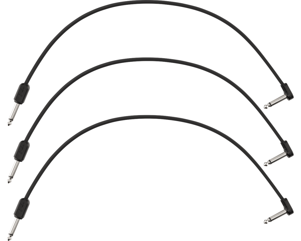 Fender Blockchain 41cm Patch Cable 3-pack Straight/Angle