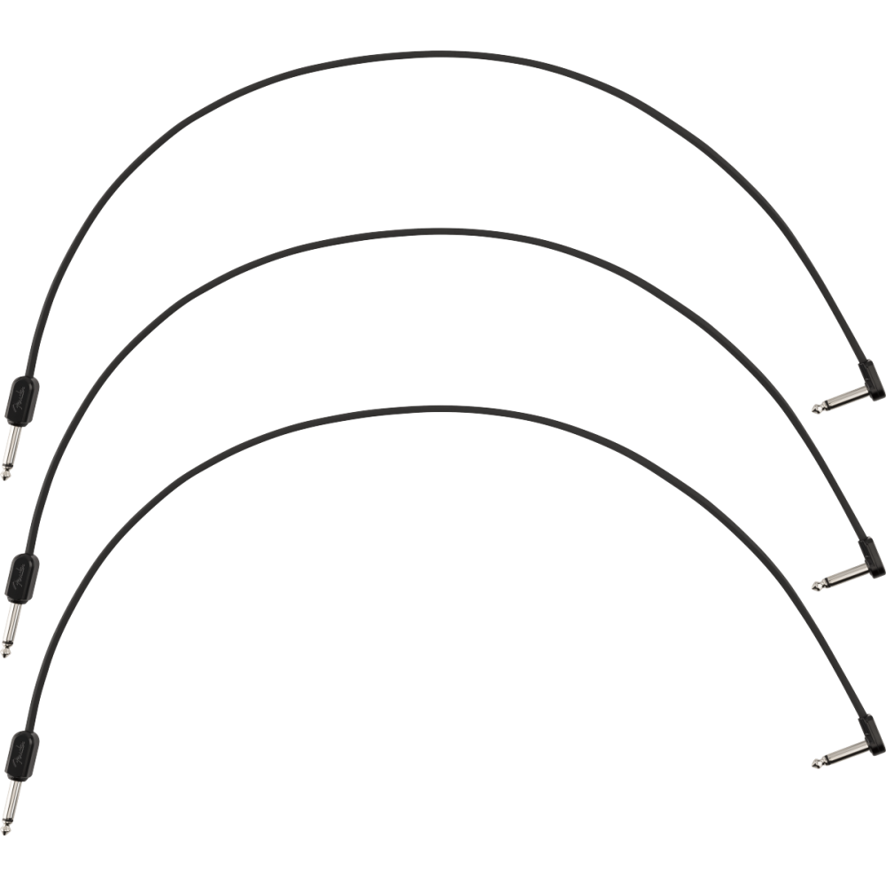 Fender Blockchain 61cm Patch Cable 3-pack Straight/Angle