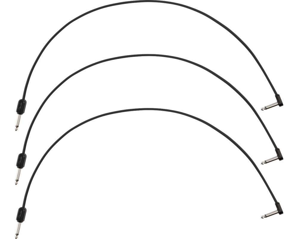 Fender Blockchain 61cm Patch Cable 3-pack Straight/Angle