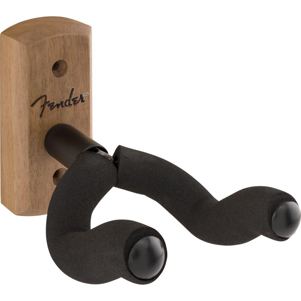 Fender Essentials Guitar Wall Hanger, Walnut