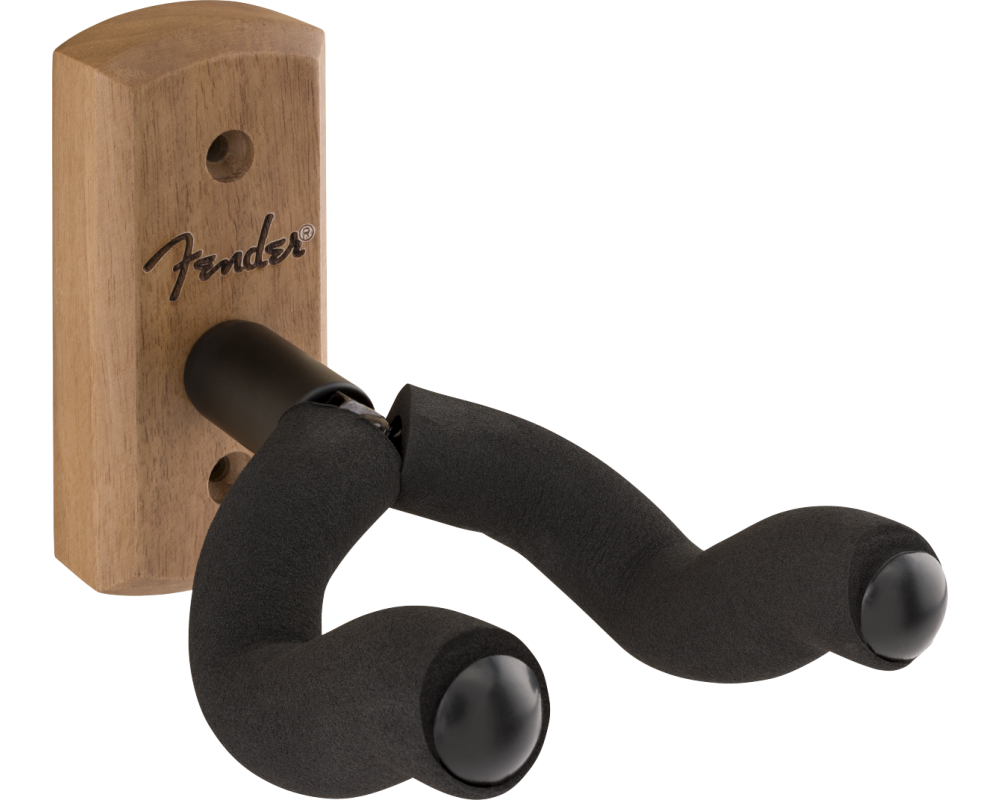 Fender Essentials Guitar Wall Hanger, Walnut