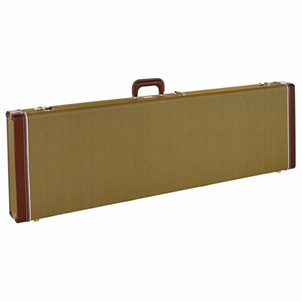 Fender Classic Series Wood Case - Precision Bass/Jazz Bass, Tweed