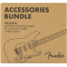 Fender Essentials Pack - Cable, Clip-On Tuner, Strap