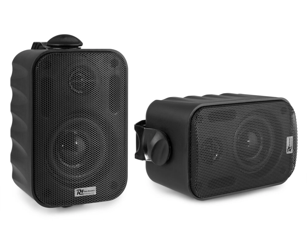 Power Dynamics BGO30 Speaker Set In/Outdoor 3pol. 60W Black