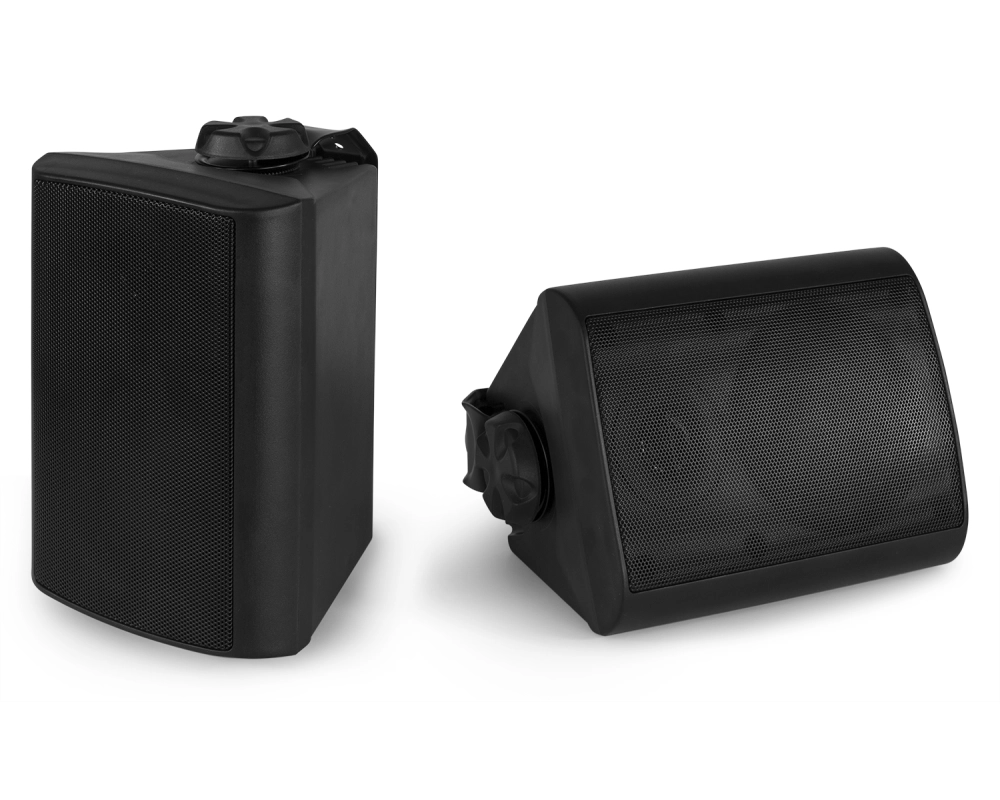 Power Dynamics BGO40 Speaker Set In/Outdoor 4pol 100W Black