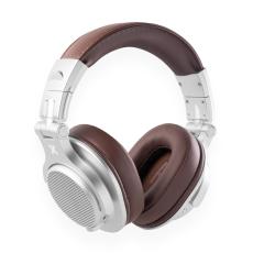 Vonyx HDX120WBK Wireless BT DJ Headphones Aluminium
