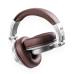 Vonyx HDX120WBK Wireless BT DJ Headphones Aluminium