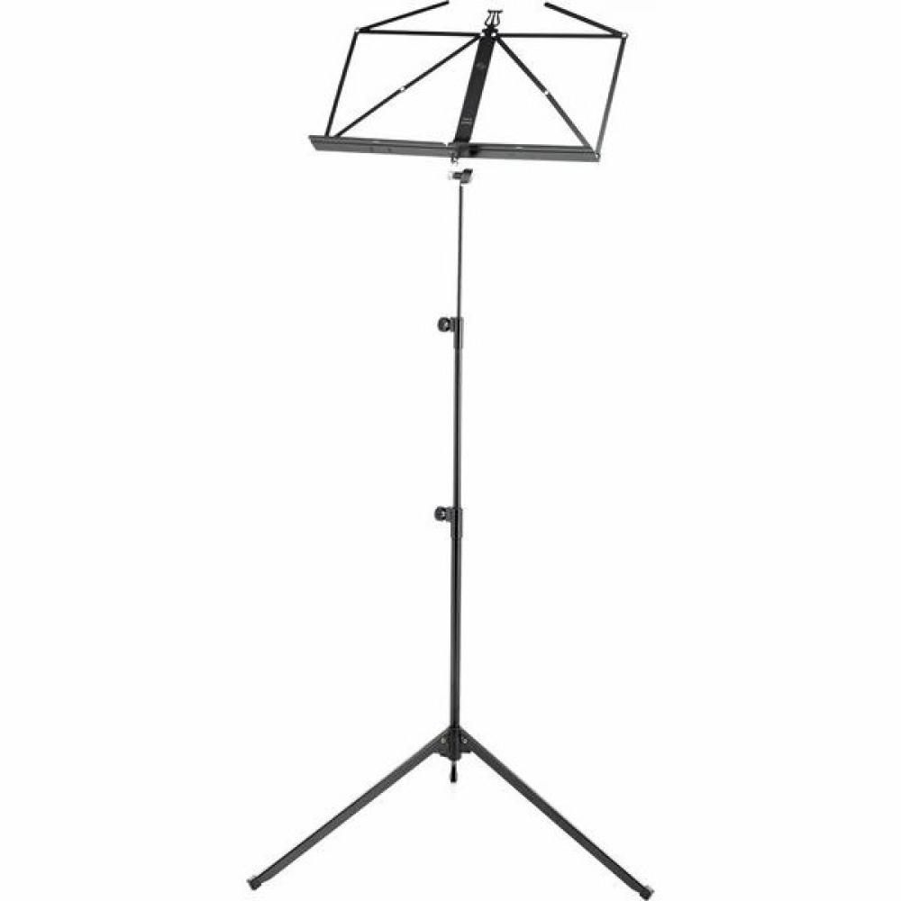 K&M 100/1 Black Music Stand Black