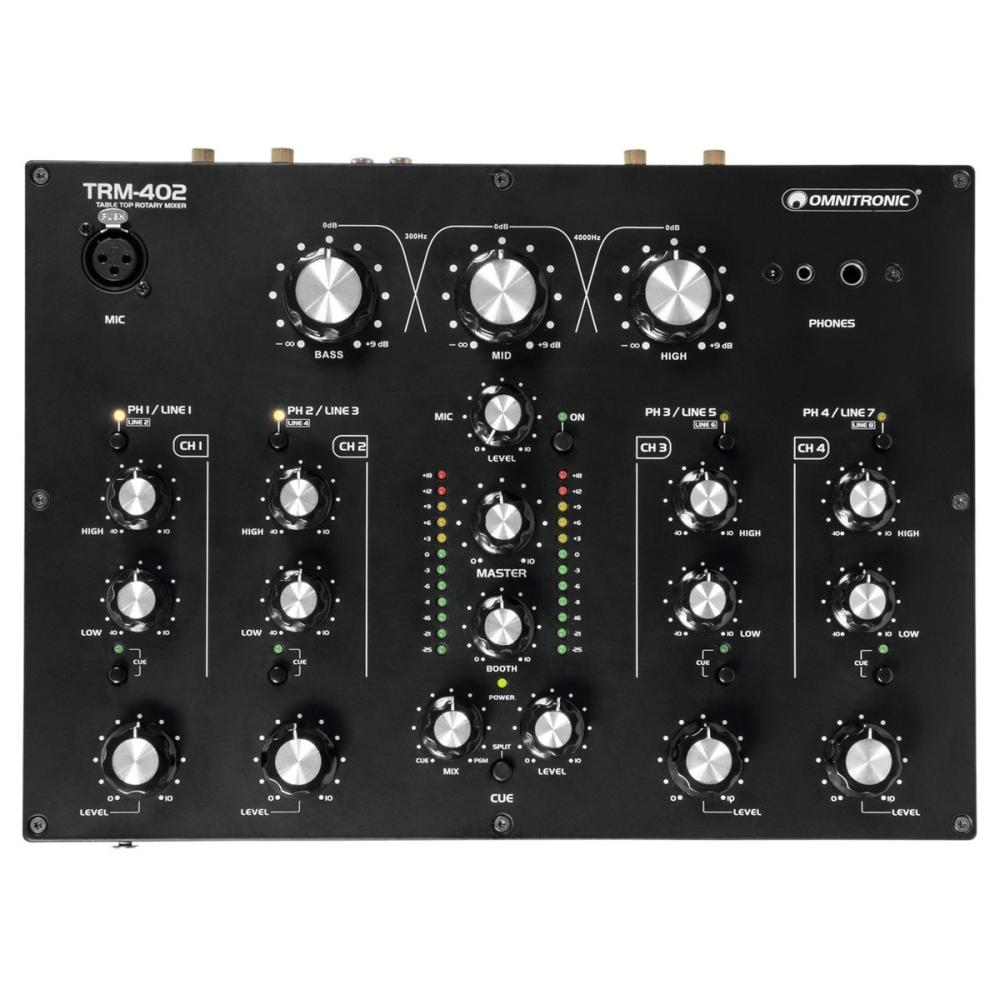 Omnitronic TRM-402 Rotary Mixer