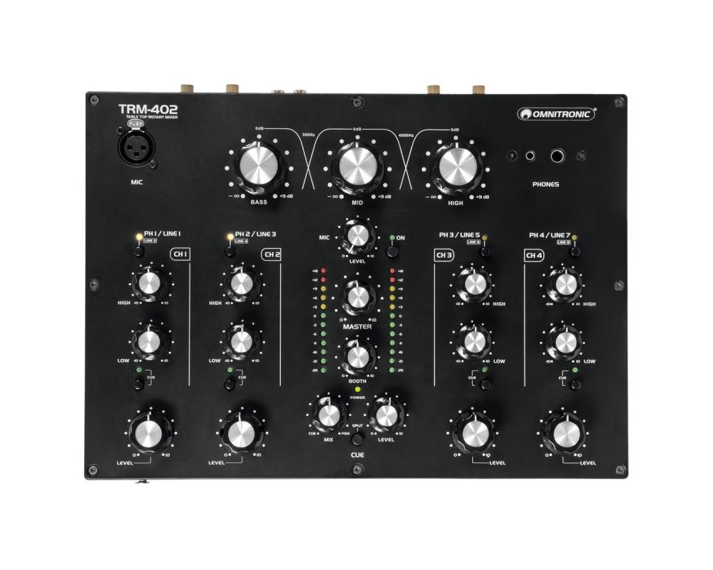 Omnitronic TRM-402 Rotary Mixer