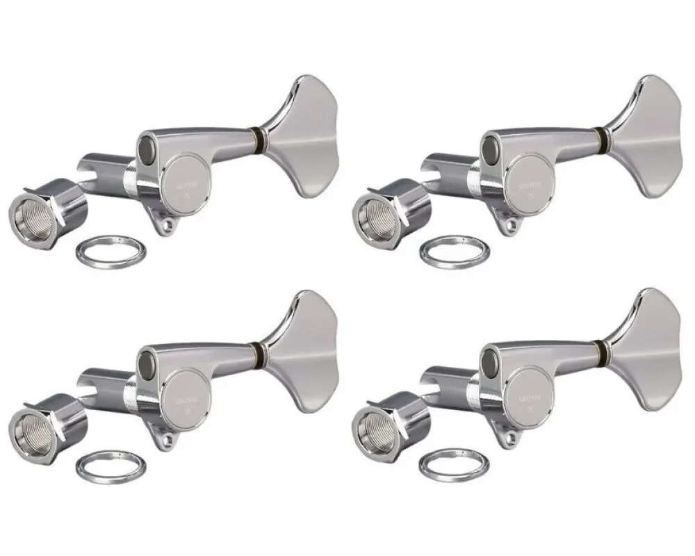 Gotoh GB707 4L Chrome Bass Tuners