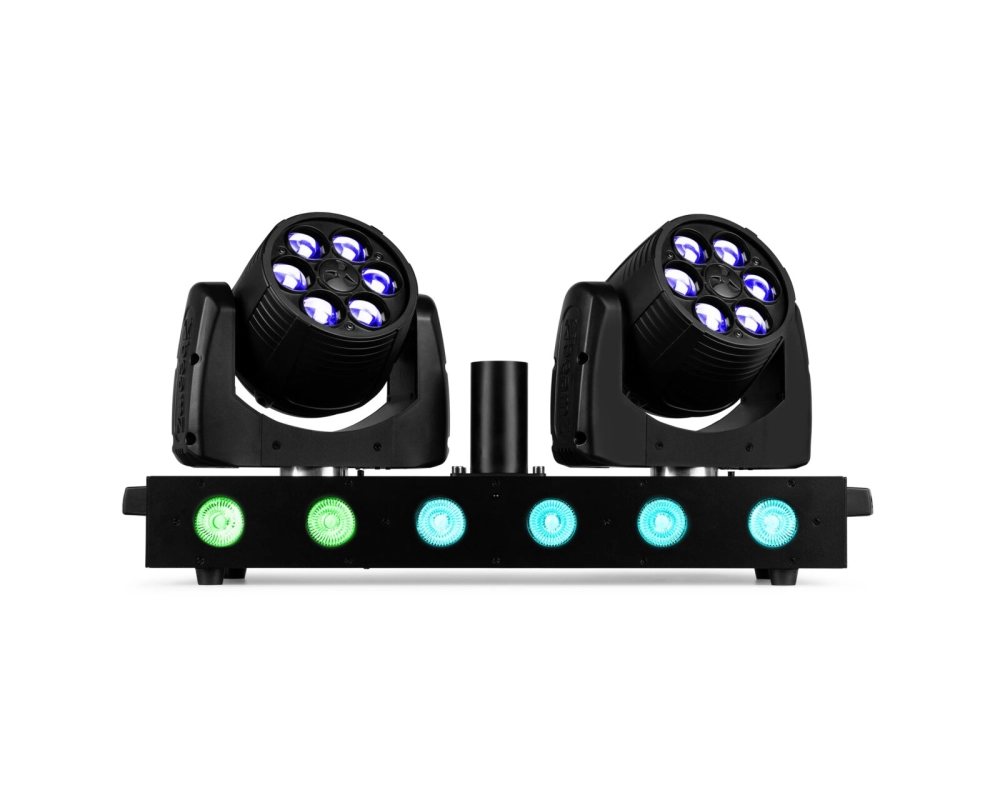 beamZ Fuze Twin LED Wash Moving Head Bar