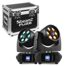 beamZ Fuze610Z LED Wash Moving Head With Zoom 2pcs in Flightcase