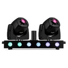 beamZ Fuze Twin LED Spot Moving Head Bar