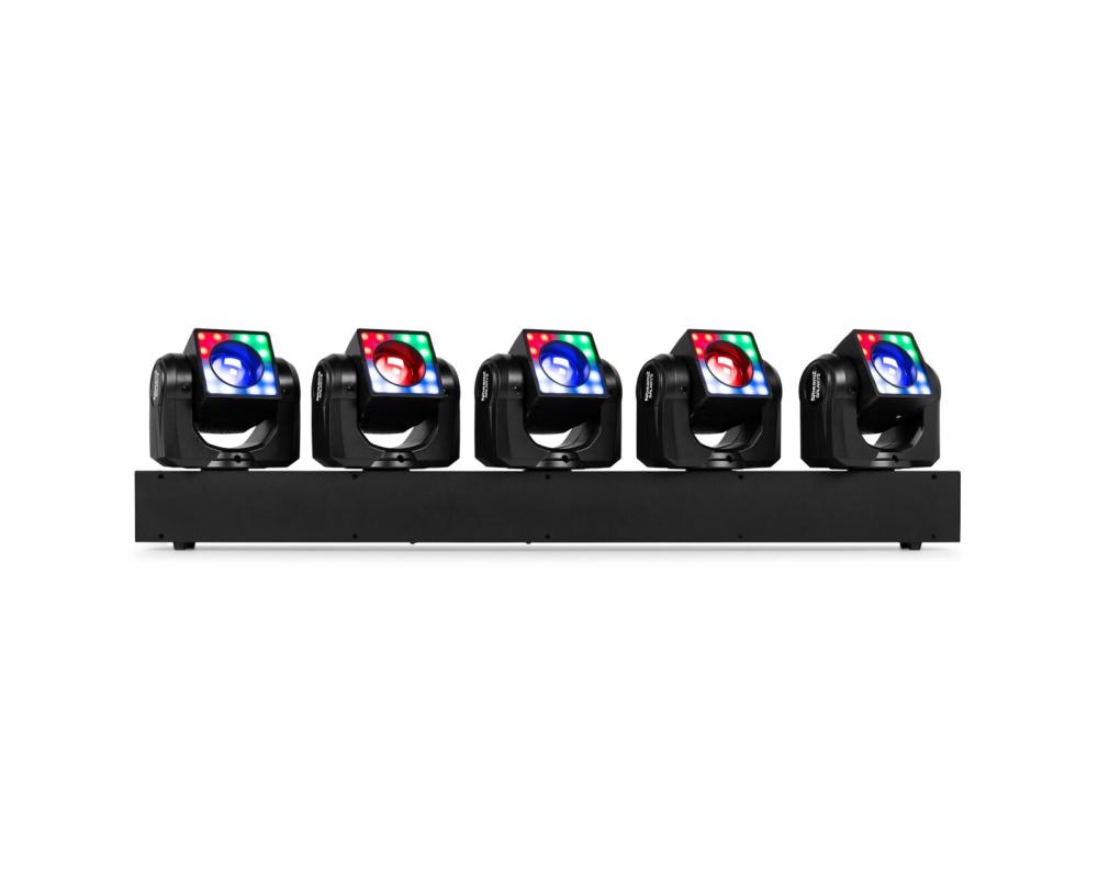 beamZ Galaxy5 Moving Head Bar 5x40W